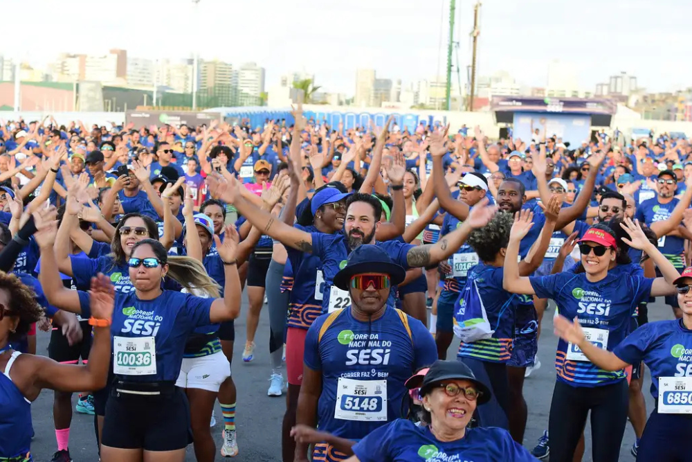 Corrida Nacional do Sesi supera 60 mil inscritos em segunda edição