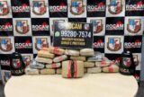 Polícia apreende 20 tabletes de skunk em área de tráfico na zona centro-oeste de Manaus