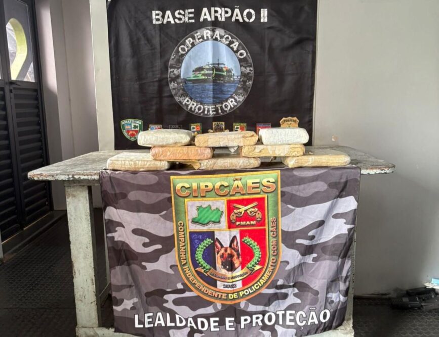 Homem é preso com mais de R$ 430 mil em drogas no Rio Solimões