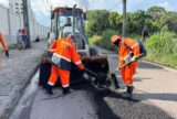Prefeitura de Manaus intensifica manutenção asfáltica no bairro Colônia Japonesa