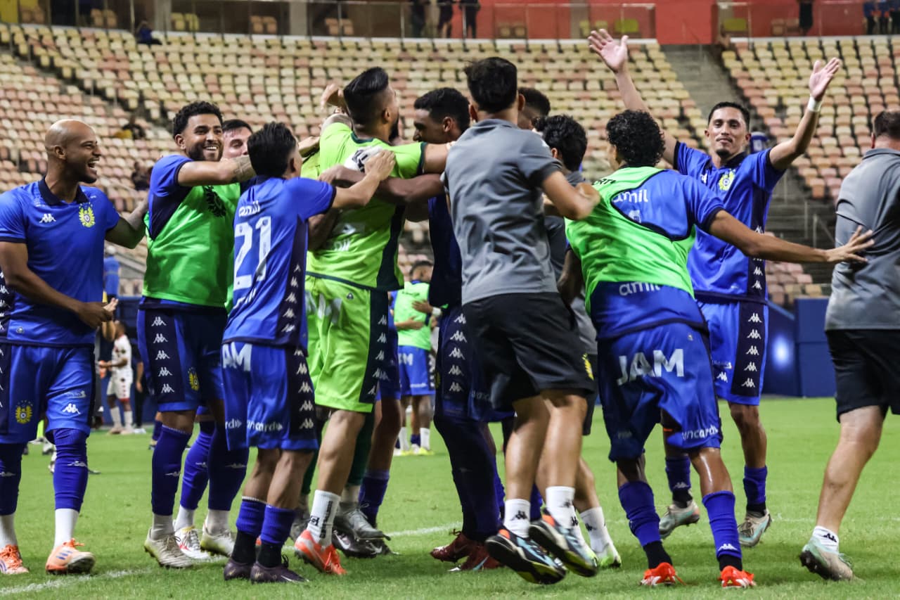 Nacional é finalista da Copa Norte após vencer Porto Velho-RO nos pênaltis