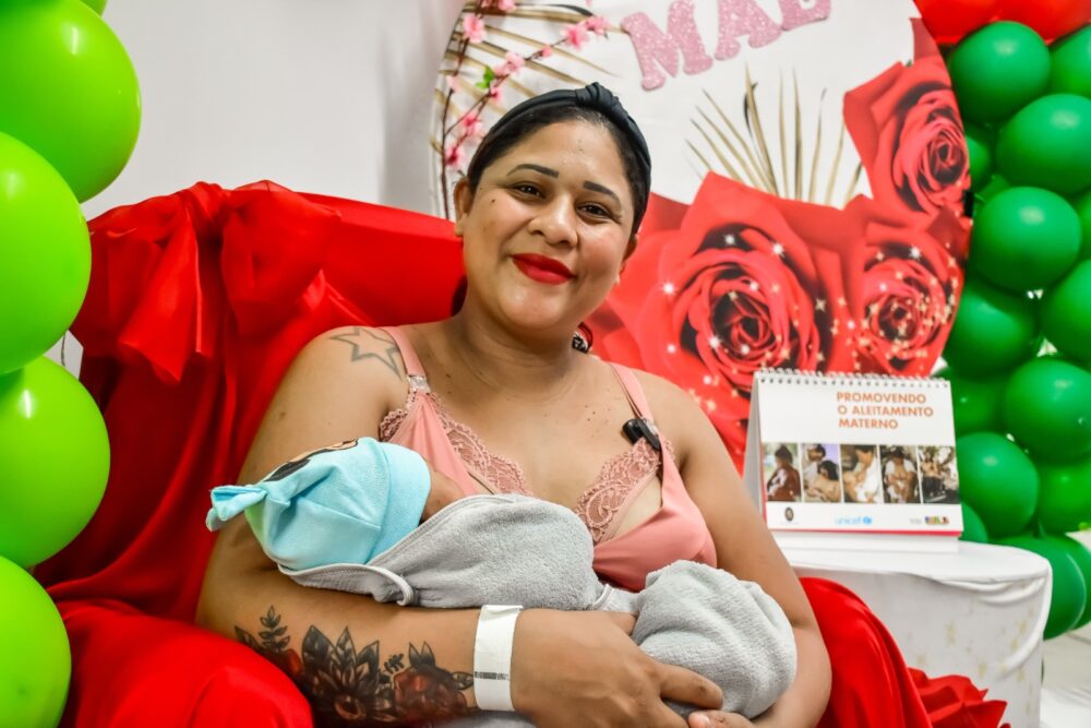 Maternidades da rede estadual na capital registraram 34 nascimentos nas primeiras horas do Dia das Mães