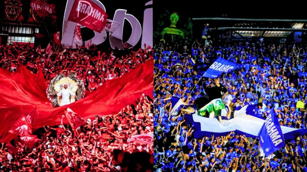 Brahma renova parceria com Caprichoso e Garantido para o 59&ordm; Festival de Parintins 2026