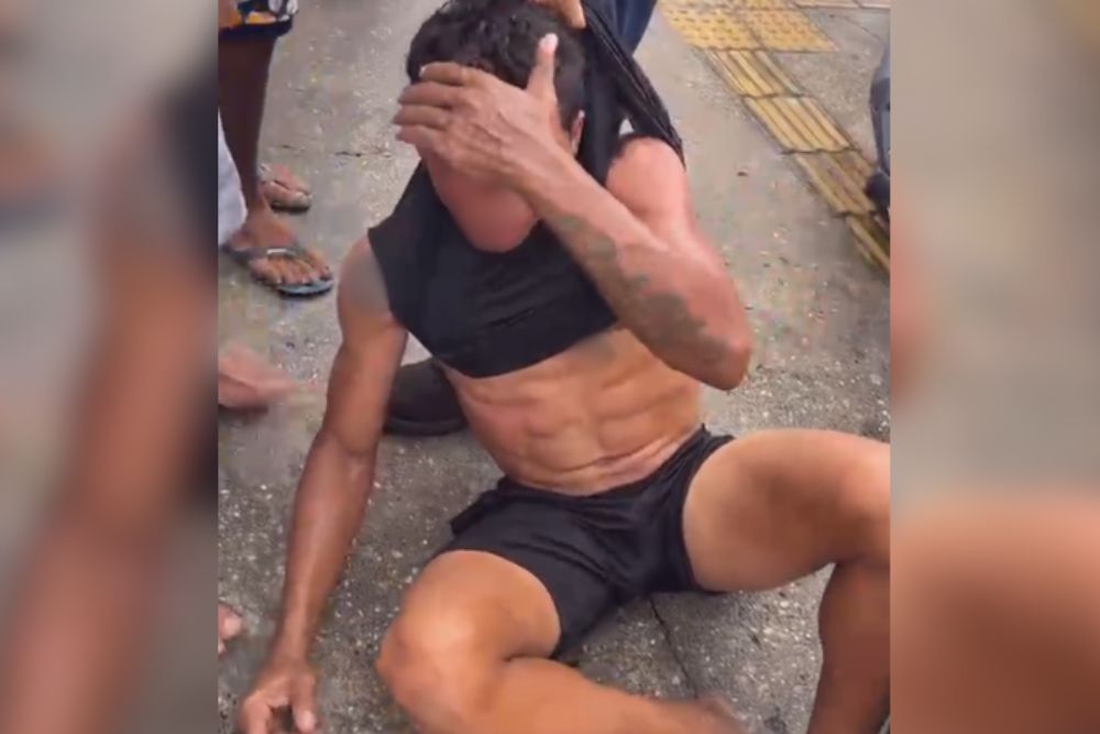 Suspeito de roubos &eacute; agredido por populares na zona sul de Manaus