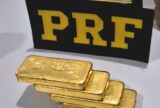 Passageiro é preso com 4 kg de ouro na BR-174