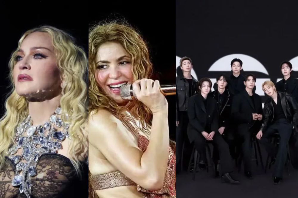 Madonna, Shakira e BTS comandarão show do intervalo da final da Copa de 2026