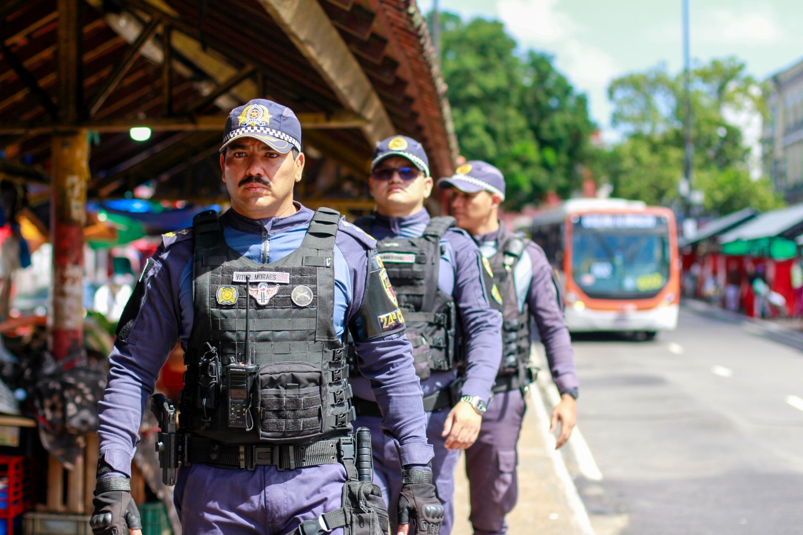 A&ccedil;&otilde;es da Pol&iacute;cia Militar resultam em 65 pris&otilde;es no Centro de Manaus em abril
