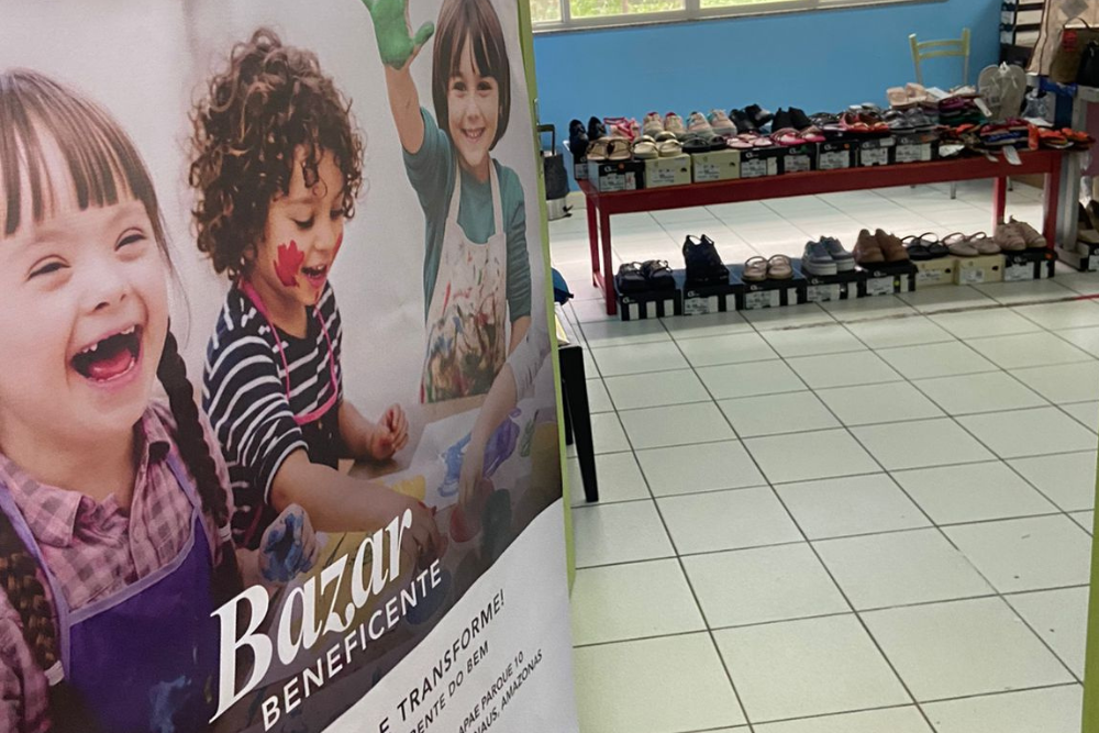 Apae Manaus realiza bazar beneficente até 29 de maio