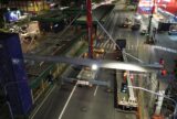 Nova etapa das obras na Torquato Tapajós avança com instalação de vigas de passarela
