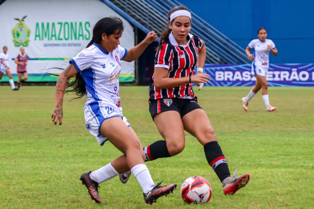 São Raimundo é superado pelo São Paulo na estreia do Brasileiro Feminino Sub-17