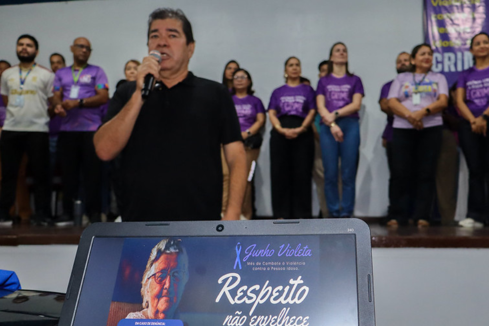 Campanha ‘Junho Violeta’ alerta para conscientização e combate à violência contra a pessoa idosa