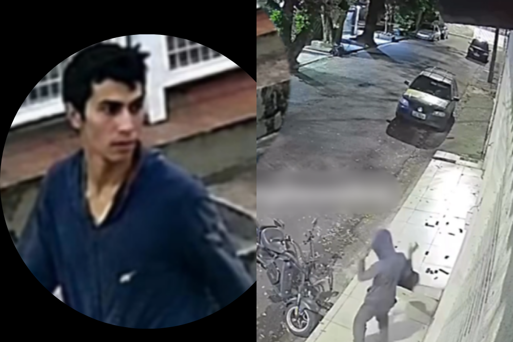 C&acirc;meras registram furto de moto el&eacute;trica em resid&ecirc;ncia na zona centro-sul de Manaus