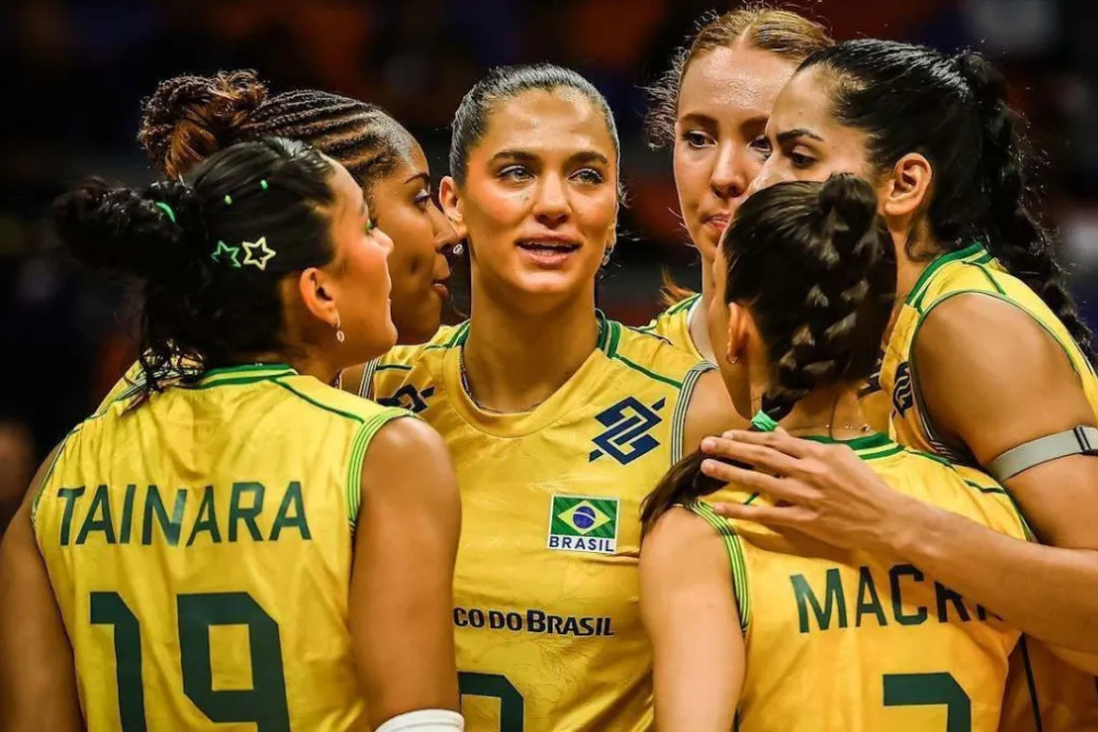 Brasil enfrenta a Itália em duelo de peso pela Liga das Nações Feminina