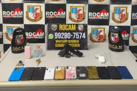 Foragido com mandado por roubo e tráfico é capturado durante operação da Rocam em Manaus