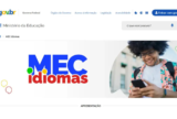 MEC Idiomas: nova plataforma oferta inglês e espanhol gratuitamente