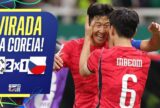 Coreia do Sul vence República Tcheca de virada
