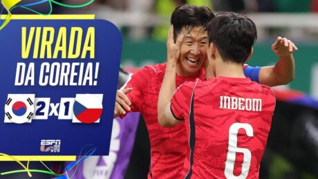 Coreia do Sul vence República Tcheca de virada