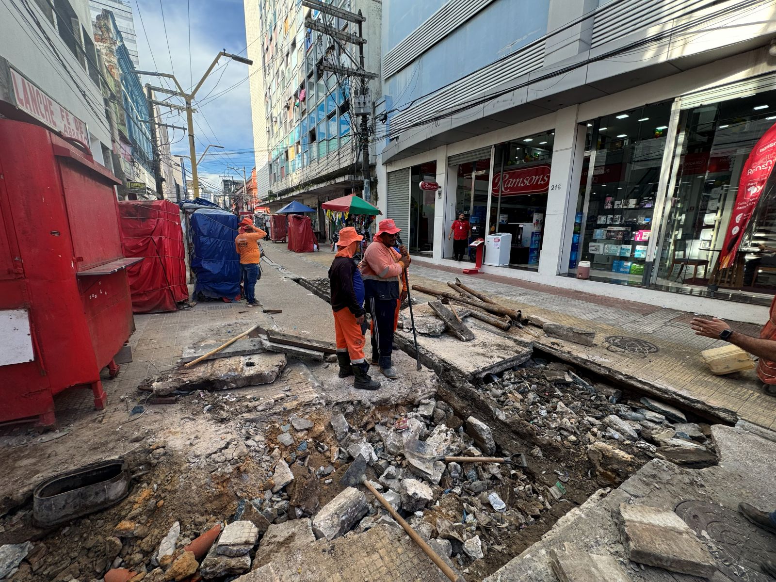 A&ccedil;&atilde;o integrada recupera trecho da rua Guilherme Moreira e refor&ccedil;a preserva&ccedil;&atilde;o do centro hist&oacute;rico