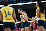 Vôlei: Brasil vence a França e segue sem perder na Liga das Nações feminina