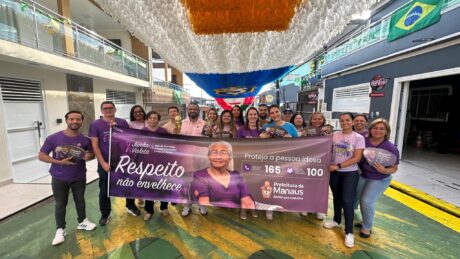 ‘Junho Violeta’ mobiliza ações nas Ruas da Copa contra violência à pessoa idosa
