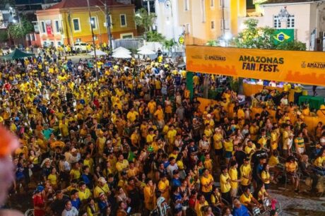 Amazonas Fan Fest reúne torcida e shows no Largo de São Sebastião nesta sexta-feira (19)