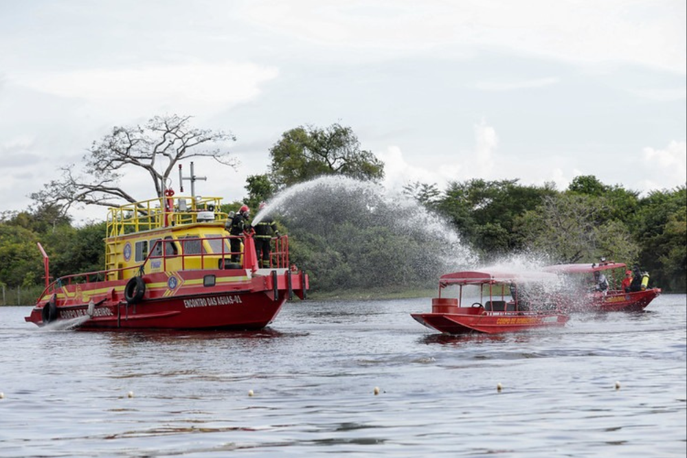 Parintins 2026 contará novamente com embarcação do Corpo de Bombeiros para combate a incêndios