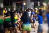 Briga generalizada em posto de combustíveis assusta moradores em Coari após jogo do Brasil