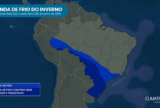 Inverno 2026 começa com chuva, onda de frio e possibilidade de neve
