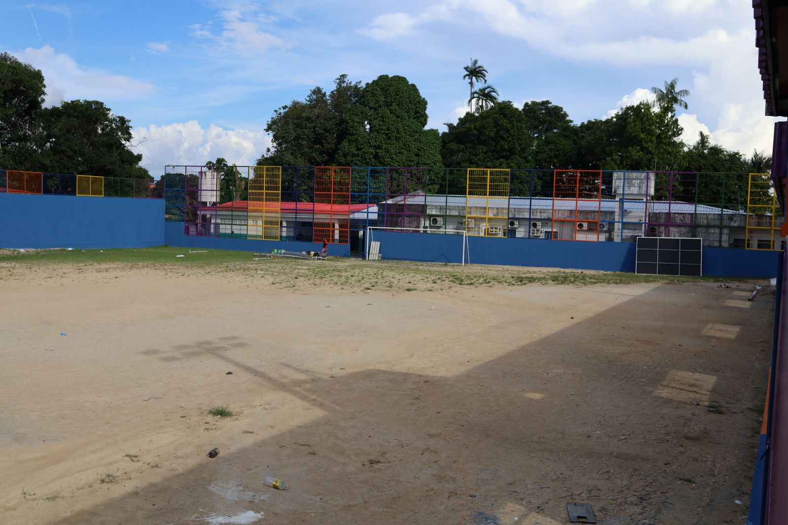 Reforma do Campo Cora&ccedil;&atilde;o do Zumbi avan&ccedil;a e amplia espa&ccedil;o de lazer em Manaus