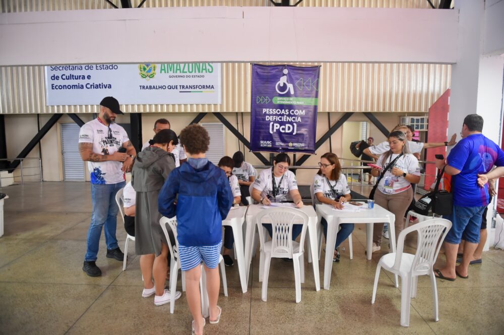SEPcD inicia entrega de credenciais para Espaço Acessível em Parintins 2026
