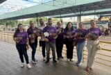 Terminal 5 recebe ação da campanha Junho Violeta em defesa dos direitos da pessoa idosa