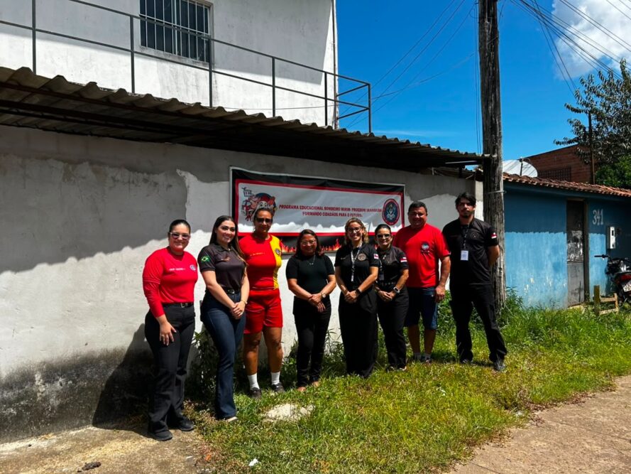 SSP-AM firma parceria com Bombeiro Mirim de Iranduba para auxílio psicossocial