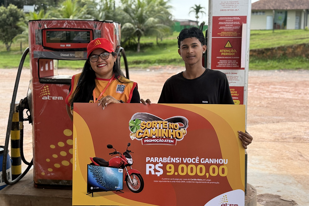 Atem já premiou mais de 500 consumidores em 34 cidades brasileiras com a campanha “Sorte no Caminho” Atem já premiou mais de 500 consumidores em 34 cidades brasileiras com a campanha “Sorte no Caminho”