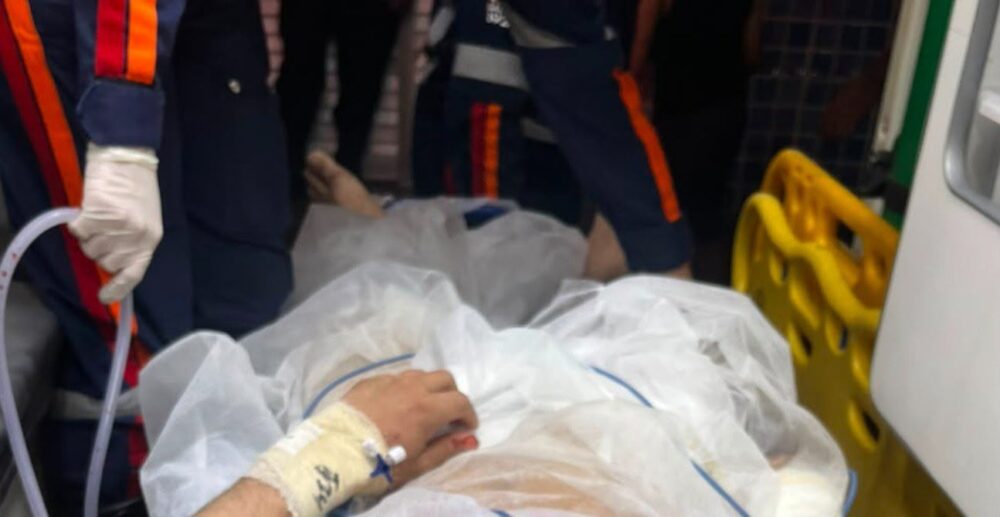 Trio é preso e suspeito é baleado após assalto a ônibus em Manaus