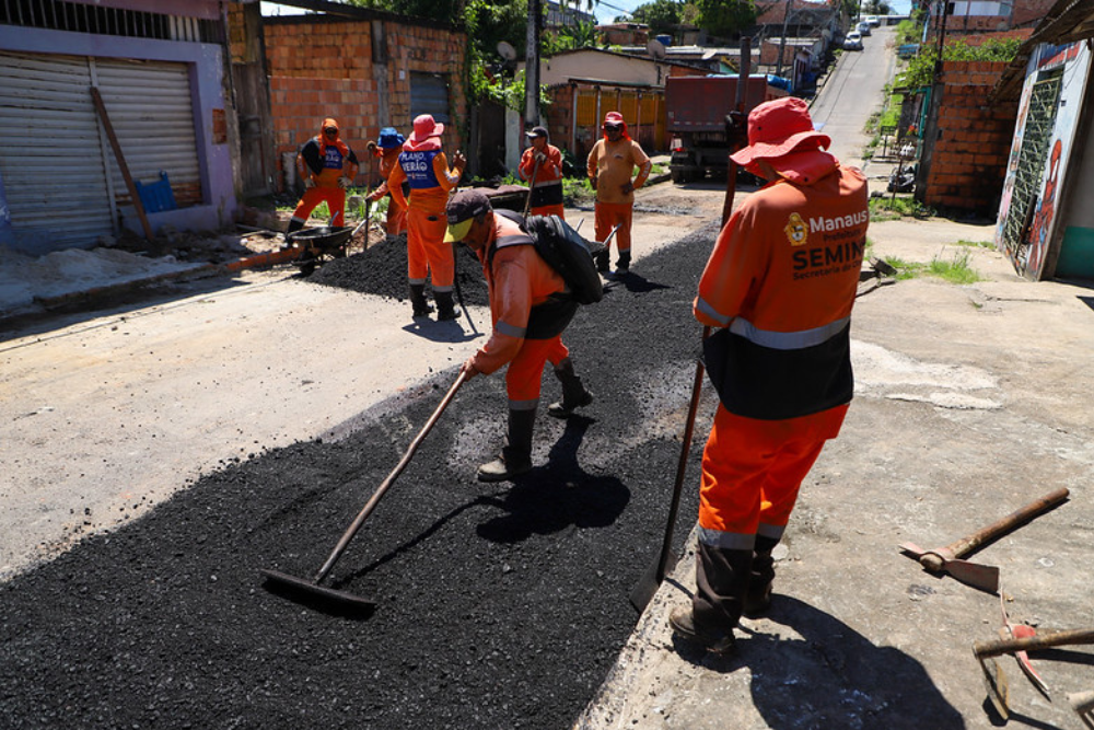 Programa ‘Manaus que a Gente Cuida’ avança no Jorge Teixeira com obras na zona leste