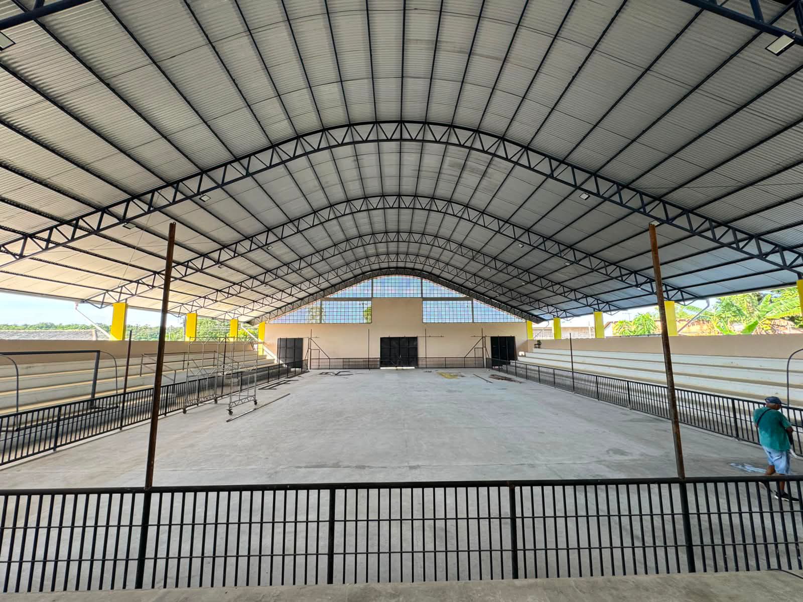 Prefeitura acelera obras de saúde e esporte no Distrito do Mocambo Prefeitura acelera obras de saúde e esporte no Distrito do Mocambo