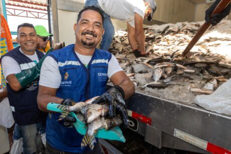 Prefeitura de Manaus distribui cerca de 45 mil jaraquis nas zonas Leste e Oeste