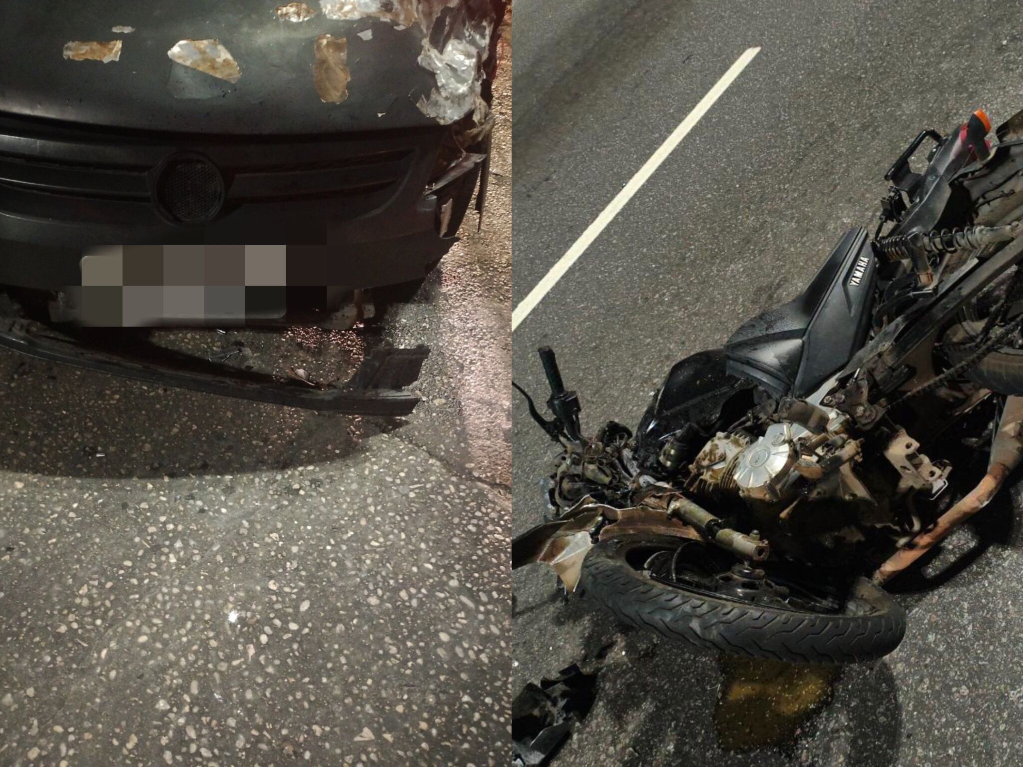 Motociclista morre após acidente com carro no Centro de Manaus