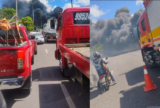 Incêndio atinge área de mata na zona Norte de Manaus e mobiliza bombeiros