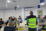 Motoristas de empresa de energia participam de palestra durante ação ‘Condutor Consciente’
