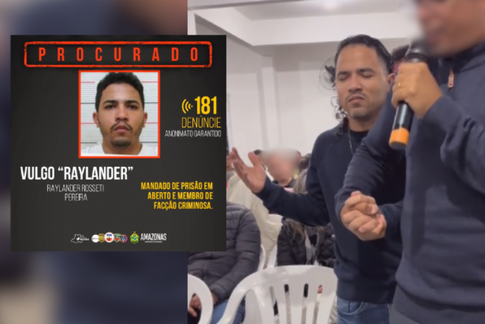 Foragido do Amazonas é identificado durante culto evangélico em Santa Catarina
