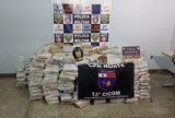 Operação policial apreende quase 800 quilos de drogas na Cidade de Deus