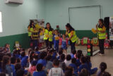Atividade lúdica de trânsito é realizada em escola do bairro Tarumã