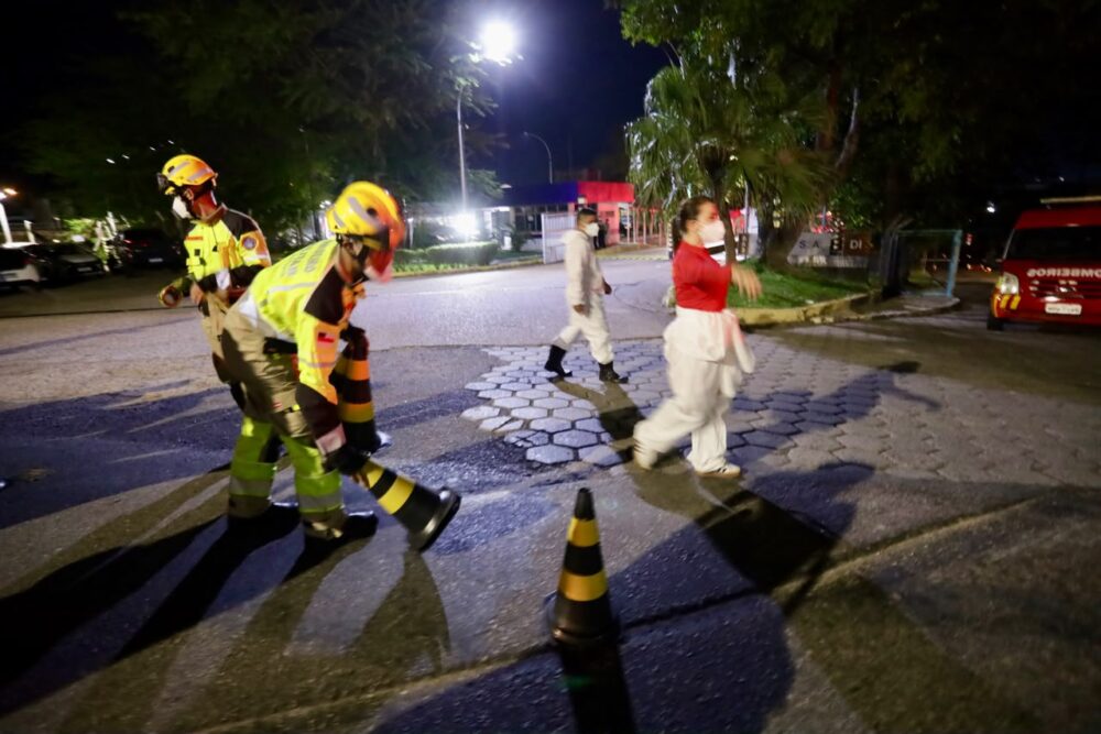 Defesa Civil orienta população após vazamento de estireno no Distrito Industrial