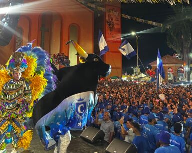 Caprichoso celebra título do Festival em homenagem a Nossa Senhora do Carmo