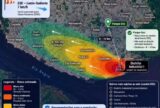 Mapa mostra áreas de Manaus com maior risco após vazamento de estireno