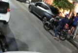 Criminoso assalta casal na porta de casa e dispara tiro durante fuga em Manaus