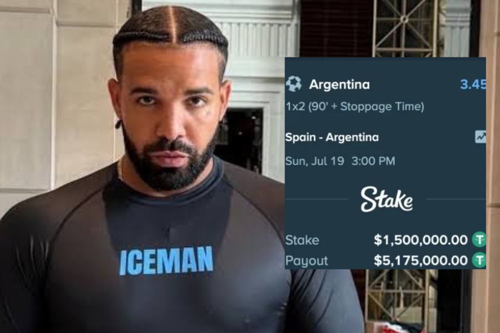 Drake perde R$ 7,5 milhões após apostar no título da Argentina na Copa do Mundo