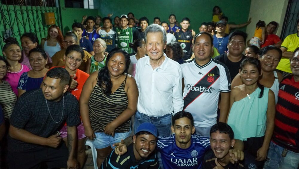 Arthur Virgílio retoma caminhada rumo à Câmara Federal e recebe apoio no Cidadão X