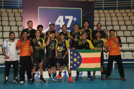 Parintins conquista ouro no handebol juvenil e volta ao topo dos JEAs